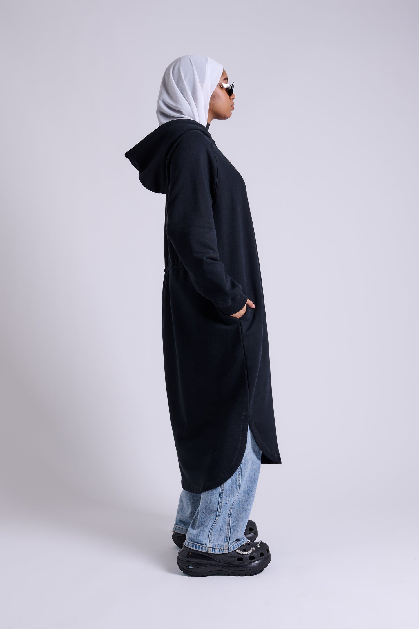 Abaya Hoodie (Noir)